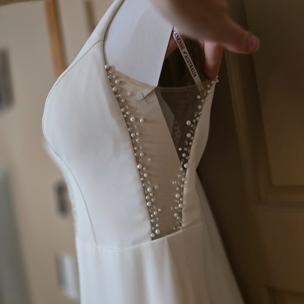 Essense of Australia Wedding Dress Style D3763 - Picture 12 of 15